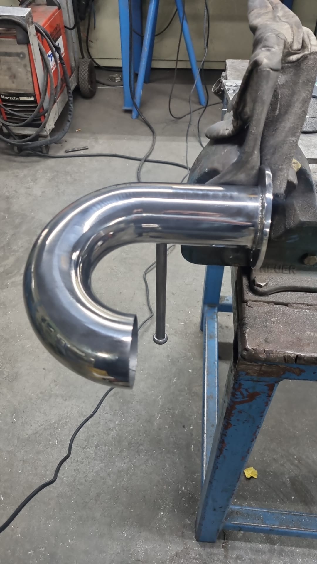 Rvs doorvoer